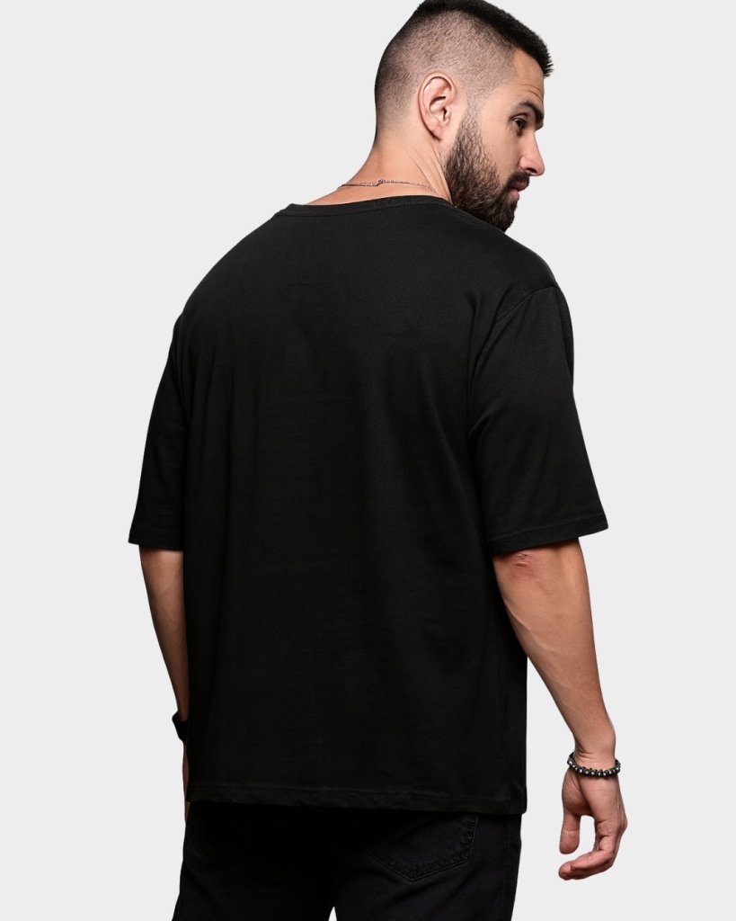 Men’s Black Cotton T-Shirt BE LEGEND Gamer | Therangroop - Therangroop